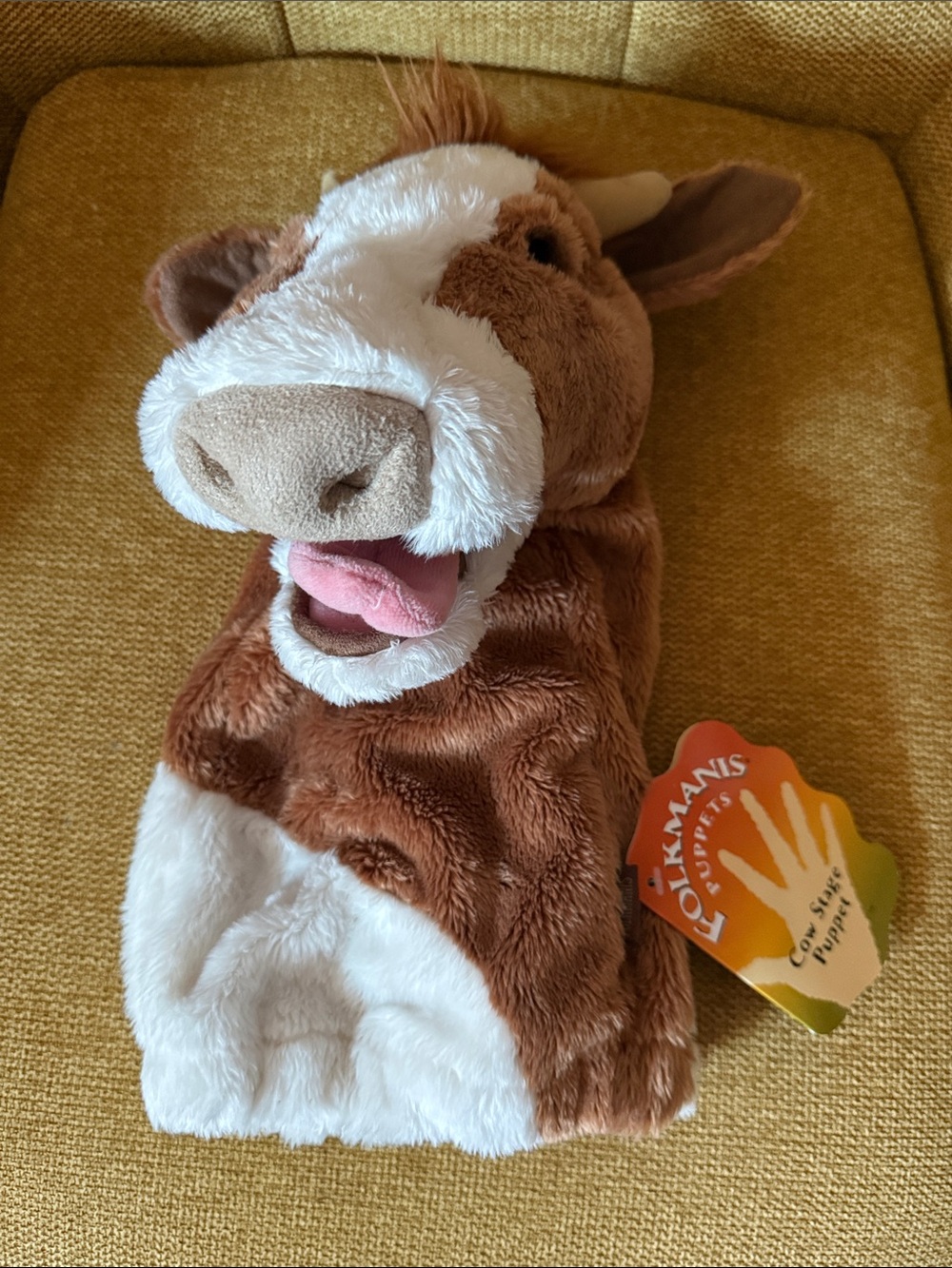 Folkmanis Cow Puppet
